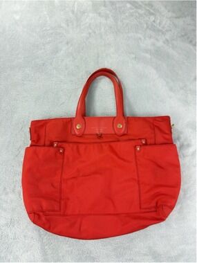 Marc By Marc Jacobs New York Red Nylon Tote Bag Large Made In Indonesia